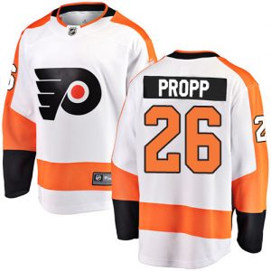 Dětské NHL Philadelphia Flyers dresy 26 Brian Propp Breakaway Bílý Fanatics Branded Venkovní