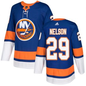 Dětské NHL New York Islanders dresy 29 Brock Nelson Authentic královská modrá Adidas Domácí