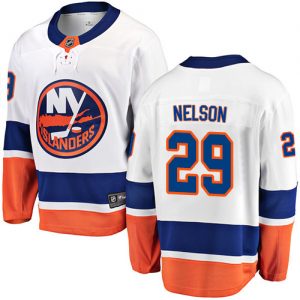 Dětské NHL New York Islanders dresy 29 Brock Nelson Breakaway Bílý Fanatics Branded Venkovní