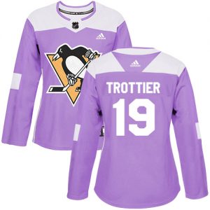 Dámské NHL Pittsburgh Penguins dresy 19 Bryan Trottier Authentic Nachový Adidas Fights Cancer Practice
