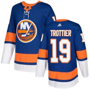 Dětské NHL New York Islanders dresy 19 Bryan Trottier Authentic královská modrá Adidas Domácí