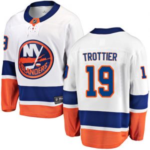 Pánské NHL New York Islanders dresy 19 Bryan Trottier Breakaway Bílý Fanatics Branded Venkovní