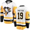 Pánské NHL Pittsburgh Penguins dresy 19 Bryan Trottier Breakaway Bílý Fanatics Branded Venkovní