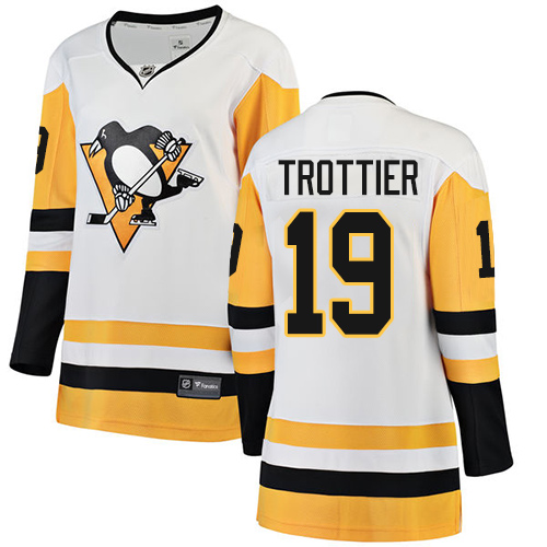 Dámské NHL Pittsburgh Penguins dresy 19 Bryan Trottier Breakaway Bílý Fanatics Branded Venkovní