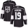 Dětské NHL Los Angeles Kings dresy 19 Butch Goring Authentic Černá Adidas Domácí