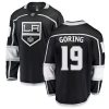 Dětské NHL Los Angeles Kings dresy 19 Butch Goring Breakaway Černá Fanatics Branded Domácí