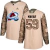 Dětské NHL Colorado Avalanche dresy 59 Cale Makar Authentic Camo Adidas Veterans Day Practice