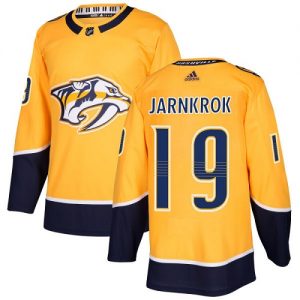 Pánské NHL Nashville Predators dresy 19 Calle Jarnkrok Authentic Zlato Adidas Domácí