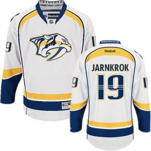 Dámské NHL Nashville Predators dresy 19 Calle Jarnkrok Authentic Bílý Reebok Venkovní hokejové dresy