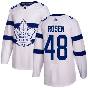 Pánské NHL Toronto Maple Leafs dresy 48 Calle Rosen Authentic Bílý Adidas 2018 Stadium Series