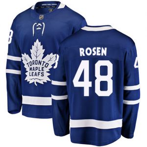 Dětské NHL Toronto Maple Leafs dresy 48 Calle Rosen Breakaway královská modrá Fanatics Branded Domácí