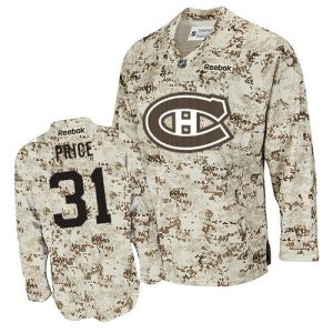 Pánské NHL Montreal Canadiens dresy 31 Carey Price Authentic Camouflage Reebok
