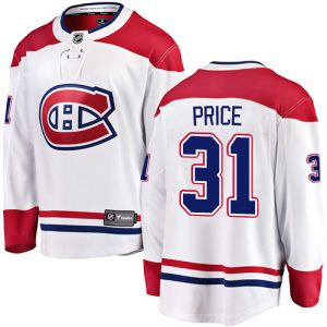 Pánské NHL Montreal Canadiens dresy 31 Carey Price Breakaway Bílý Fanatics Branded Venkovní