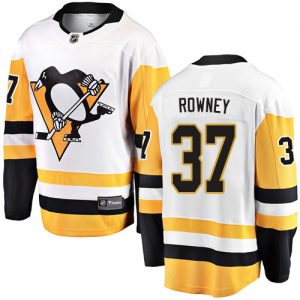 Pánské NHL Pittsburgh Penguins dresy 37 Carter Rowney Breakaway Bílý Fanatics Branded Venkovní