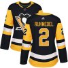 Dámské NHL Pittsburgh Penguins dresy 2 Chad Ruhwedel Authentic Černá Adidas Domácí