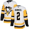 Dámské NHL Pittsburgh Penguins dresy 2 Chad Ruhwedel Authentic Bílý Adidas Venkovní
