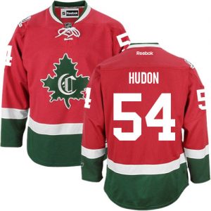 Pánské NHL Montreal Canadiens dresy 54 Charles Hudon Authentic Červené Reebok Alternativní New CD