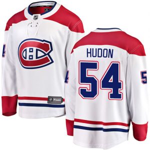 Pánské NHL Montreal Canadiens dresy 54 Charles Hudon Breakaway Bílý Fanatics Branded Venkovní