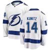 Pánské NHL Tampa Bay Lightning dresy 14 Chris Kunitz Breakaway Bílý Fanatics Branded Venkovní