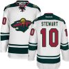 Dětské NHL Minnesota Wild dresy 10 Chris Stewart Authentic Bílý Reebok Venkovní hokejové dresy