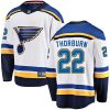 Dětské NHL St. Louis Blues dresy 22 Chris Thorburn Breakaway Bílý Fanatics Branded Venkovní