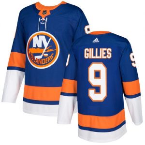 Pánské NHL New York Islanders dresy 9 Clark Gillies Authentic královská modrá Adidas Domácí
