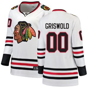 Dámské NHL Chicago Blackhawks dresy 00 Clark Griswold Breakaway Bílý Fanatics Branded Venkovní