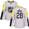 Dámské NHL Philadelphia Flyers dresy 28 Claude Giroux Authentic Šedá Adidas 2018 All Star Metro Division
