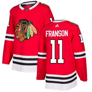 Dětské NHL Chicago Blackhawks dresy 11 Cody Franson Authentic Červené Adidas Domácí
