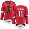 Dámské NHL Chicago Blackhawks dresy 11 Cody Franson Breakaway Červené Fanatics Branded Domácí