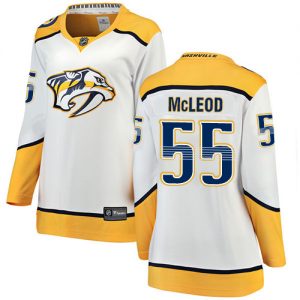 Dámské NHL Nashville Predators dresy 55 Cody McLeod Breakaway Bílý Fanatics Branded Venkovní