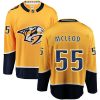 Dětské NHL Nashville Predators dresy 55 Cody McLeod Breakaway Zlato Fanatics Branded Domácí