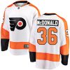 Dětské NHL Philadelphia Flyers dresy 36 Colin McDonald Breakaway Bílý Fanatics Branded Venkovní