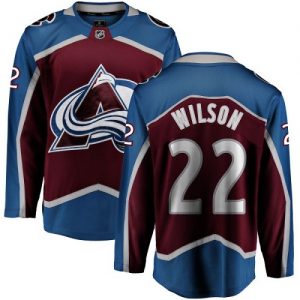 Pánské NHL Colorado Avalanche dresy 22 Colin Wilson Breakaway Maroon Fanatics Branded Domácí