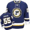 Dětské NHL St. Louis Blues dresy 55 Colton Parayko Authentic Námořnická modrá Reebok Alternativní hokejové dresy