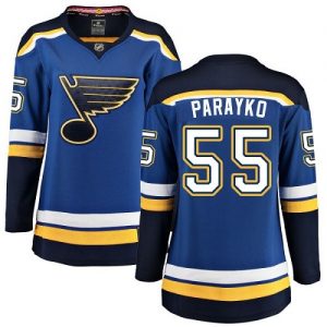 Dámské NHL St. Louis Blues dresy 55 Colton Parayko Breakaway královská modrá Fanatics Branded Domácí