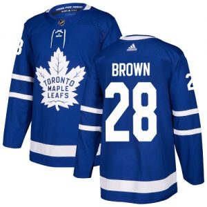 Pánské NHL Toronto Maple Leafs dresy 28 Connor Brown Authentic královská modrá Adidas Domácí