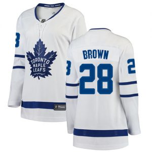 Dámské NHL Toronto Maple Leafs dresy 28 Connor Brown Breakaway Bílý Fanatics Branded Venkovní