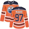 Dámské NHL Edmonton Oilers dresy 97 Connor McDavid Authentic Oranžový Adidas Domácí