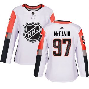 Dámské NHL Edmonton Oilers dresy 97 Connor McDavid Authentic Bílý Adidas 2018 All Star Pacific Division