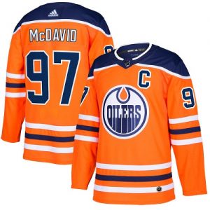 Dětské NHL Edmonton Oilers dresy 97 Connor McDavid Authentic Oranžový Adidas Domácí