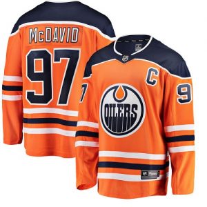Pánské NHL Edmonton Oilers dresy 97 Connor McDavid Breakaway Oranžový Fanatics Branded Domácí