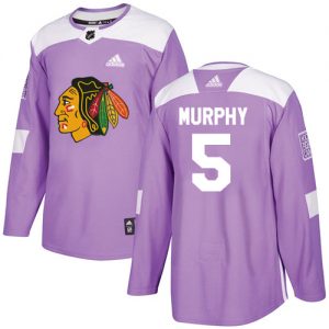 Dětské NHL Chicago Blackhawks dresy 5 Connor Murphy Authentic Nachový Adidas Fights Cancer Practice