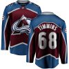 Dětské NHL Colorado Avalanche dresy 68 Conor Timmins Breakaway Maroon Fanatics Branded Domácí