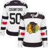 Dámské NHL Chicago Blackhawks dresy 50 Corey Crawford Authentic Bílý Reebok 2016 Stadium Series