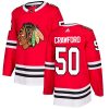 Dětské NHL Chicago Blackhawks dresy 50 Corey Crawford Authentic Červené Adidas Domácí