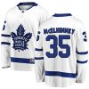 Pánské NHL Toronto Maple Leafs dresy 35 Curtis McElhinney Breakaway Bílý Fanatics Branded Venkovní