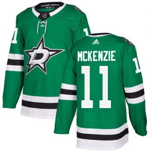 Pánské NHL Dallas Stars dresy 11 Curtis McKenzie Authentic Zelená Adidas Domácí
