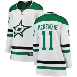 Dámské NHL Dallas Stars dresy 11 Curtis McKenzie Breakaway Bílý Fanatics Branded Venkovní