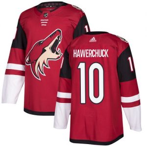 Dětské NHL Arizona Coyotes dresy Dale Hawerchuck 10 Authentic Burgundy Červené Adidas Domácí